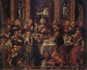 Alonso Vazquez Last Supper oil